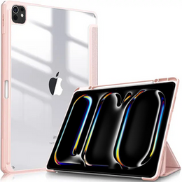 Etui do iPad Pro 11" 2024 (5 gen.), Smartcase Hybrid, z miejscem na rysik, różowe