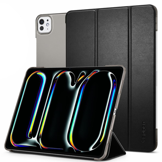 Etui SPIGEN do iPad Pro 13" 2024 (7 gen.), Smart Fold, czarne