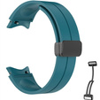 Pasek Silikonowy do Samsung Galaxy Watch 4/5/6 40/42/43/44/45/46/47mm, Ciemny niebieski