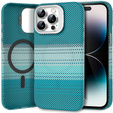 Etui do iPhone 14 Pro Max, Frame Kickstand, do MagSafe, Moon Green