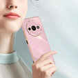 Etui do Xiaomi Redmi A3, Glamour CamShield, fioletowe