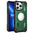 Etui do iPhone 14 Pro Max, Heavy Duty MagSafe, zielone