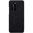 Etui NILLKIN do Huawei P40 Pro, Obudowa Qin Series Case, Czarne