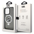 Etui Karl Lagerfeld Ring Stand Karl & Choupette MagSafe do iPhone 15 Pro