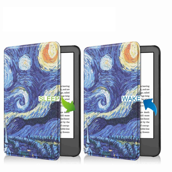 Etui do Kindle 11, Smartcase, oil painting