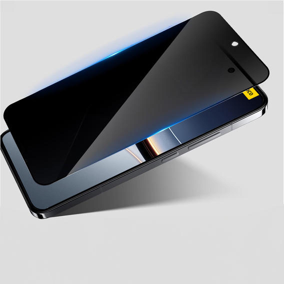 2x Szkło ERBORD Anti-Spy do Xiaomi Poco F7 5G – chroń ekran i swoją prywatność