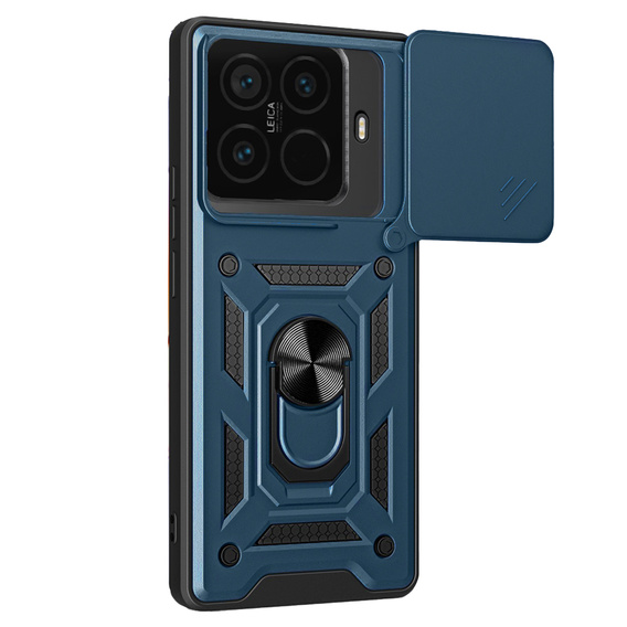 Etui pancerne CamShield Slide z osłoną aparatu i ringiem do Xiaomi 15T Pro