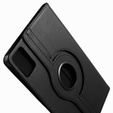 Etui do Lenovo Idea Tab 11" 2025 TB336FU TB336ZU, Obrotowe 360, z podstawką, czarne
