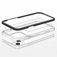 Etui ERBORD do iPhone 13 Mini, Hybrid Frame, Black