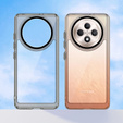 Etui do Oppo Reno 12FS / 12F, Fusion Hybrid, przezroczyste / czarne