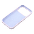 Etui silikonowe do iPhone 17 Pro Max, do MagSafe, antywstrząsowe, fioletowe