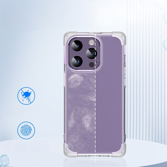 Etui do iPhone 14 Pro, ERBORD CornerShield, przezroczyste