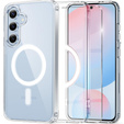 Etui do Samsung Galaxy S24 FE, Fusion Hybrid, do MagSafe, przezroczyste