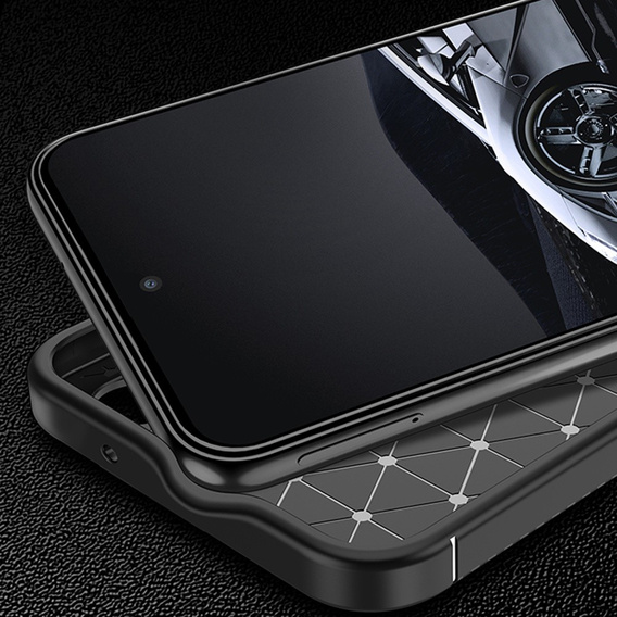 Etui do Xiaomi 12T, Carbon Gel, czarne