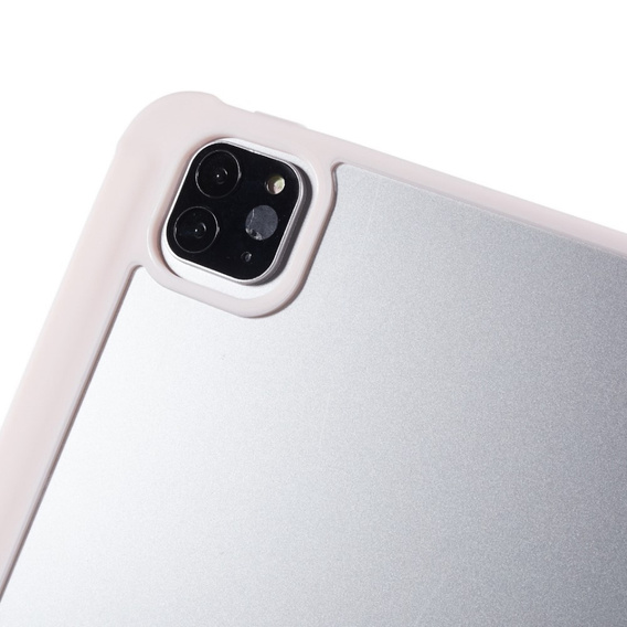 Etui do iPad Pro 11" 2022/2021/2020/2018 (4/3/2/1 gen.), Smartcase Hybrid, z miejscem na rysik, różowe