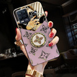 Etui Fashion do Realme 8 / 8 Pro, fioletowe