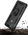 Etui pancerne do Motorola Moto G9 Power, Nox Case Ring, czarne