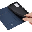Etui Dux Ducis do Motorola Moto E22 / E22i, Skinpro, granatowe