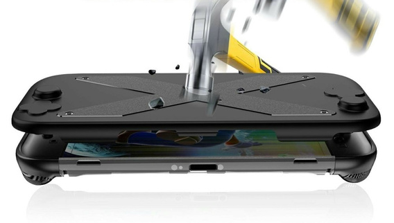 Czarne etui ochronne do Nintendo Switch 2 – PC + TPU