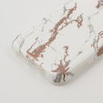 Etui do Samsung Galaxy A14 4G/5G, Suritch Full Body Marble, białe