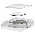2x Szkło Hybrydowe Spigen ProFlex EZ FIT do Apple Watch 7/8/9 45MM