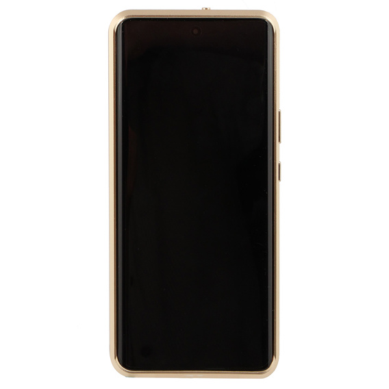 Etui do Realme 11 Pro 5G / Pro+ 5G, Frame Case, złote