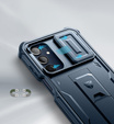 Etui pancerne do Samsung Galaxy A16, Dexnor Full Body (Two Frames), granatowe