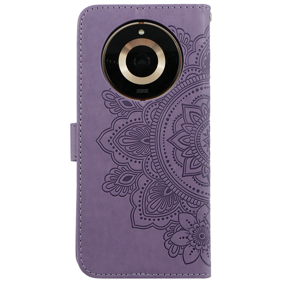 Etui z klapką do Realme 11 Pro 5G / Pro+ 5G, Mandala, fioletowe