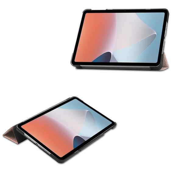 Etui do Oppo Pad Air, Smartcase, różowe rose gold