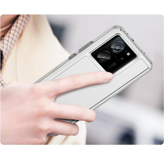 Etui do Xiaomi 13T / 13T Pro, Fusion Hybrid, przezroczyste