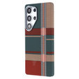 Etui do Samsung Galaxy S25 Ultra, Carbon Fiber MagSafe, czerwone / zielone