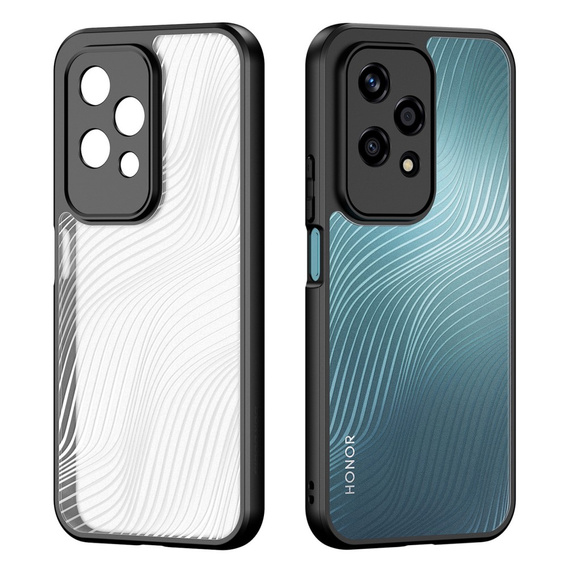 Etui DuxDucis do Honor 200 Lite, Aimo case, przezroczyste / czarne