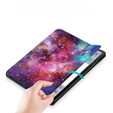 Etui do Samsung Galaxy Tab S9, Smartcase Hybrid z miejscem na rysik, galactic