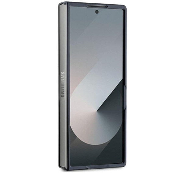 Etui GUESS do Samsung Galaxy Z Fold6, 4G Big Metal Logo, brązowe