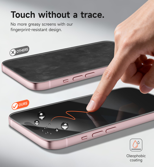 2x Szkło hartowane SURITCH do iPhone 16 / 15