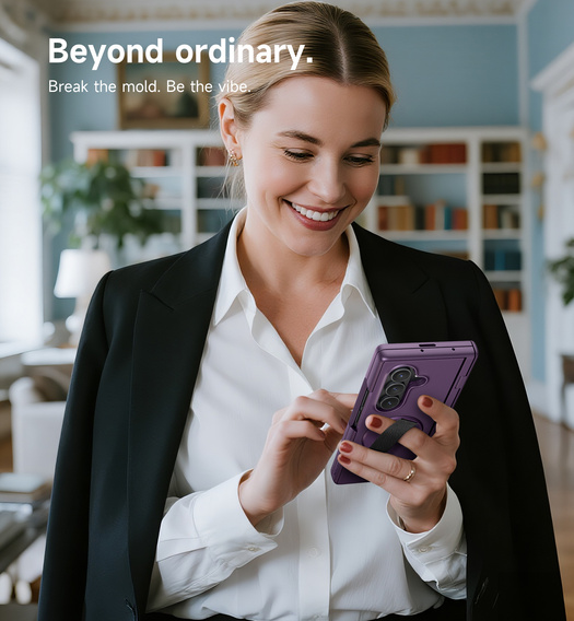 Etui Suritch z podstawką 360° i wbudowaną osłoną ekranu do Samsung Galaxy Z Fold7