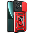 Etui pancerne do Oppo A40 / Oppo A40m, CamShield Slide, czerwone