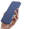 Etui Dux Ducis do iPhone 16 Pro, Skin X Pro, MagSafe, granatowe