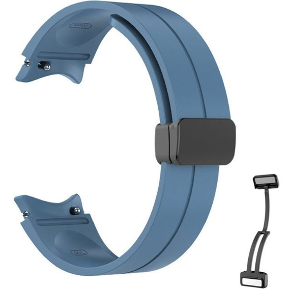 Pasek Silikonowy do Samsung Galaxy Watch 4/5/6 40/42/43/44/45/46/47mm, Niebieski