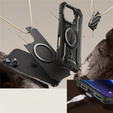 Etui Supcase do iPhone 16, Unicorn Beetle XT, Czarne