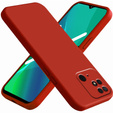 Etui do Xiaomi Redmi 10C, Silicone Lite, czerwone