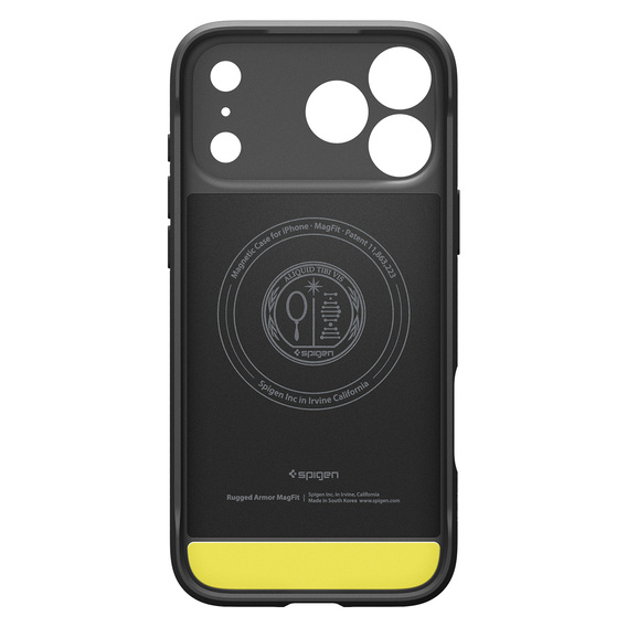 Etui Spigen Rugged Armor Mag MagSafe do iPhone 17 Pro Max, Matte Black