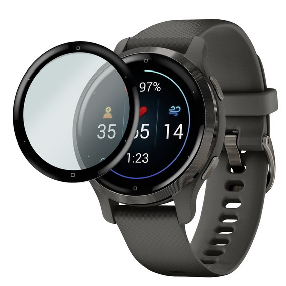 2x Szkło Hybrydowe ERBORD do Garmin Venu 2S