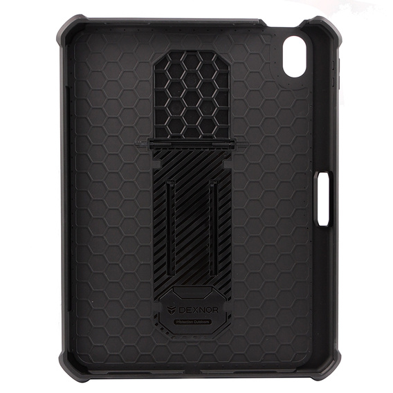 Etui pancerne do iPad 11" 2025 A16 (11 gen.) / iPad 10.9" 2022 (10 gen.), Dexnor Full Body, czarne