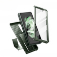 Etui pancerne do Samsung Galaxy Z Fold 3 5G, Dexnor Full Body, zielone