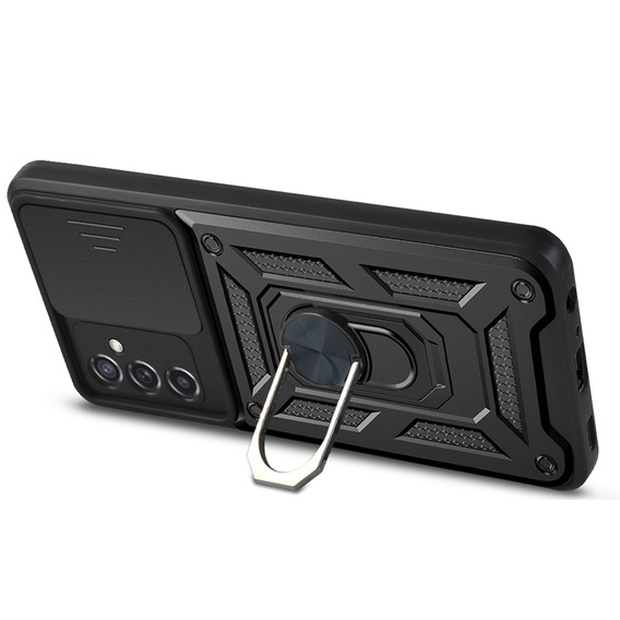 Etui pancerne do Samsung Galaxy M52 5G, CamShield Slide, czarne