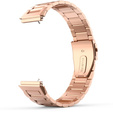 Bransoleta Stalowa do Huawei Band 7, Różowe złoto