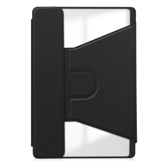 Etui z klawiaturą do Lenovo Tab M11, Rotary 360° Leather, czarne