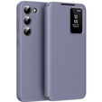 Etui z klapką do Samsung Galaxy S22, Smart View Wallet, fioletowe