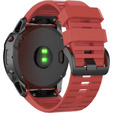 Pasek Silikonowy QuickFit do Garmin Fenix 26mm, Czerwony